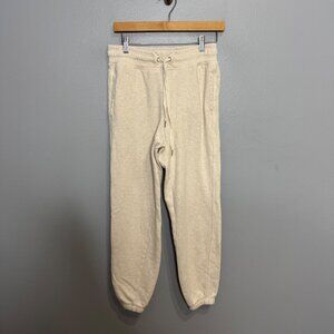 AERIE big chill jogger sweatpants in heather frost size XS
